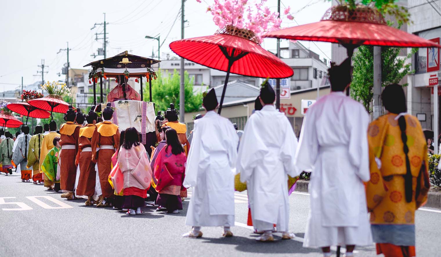 Parade in Kyoto Aoi Matsuri