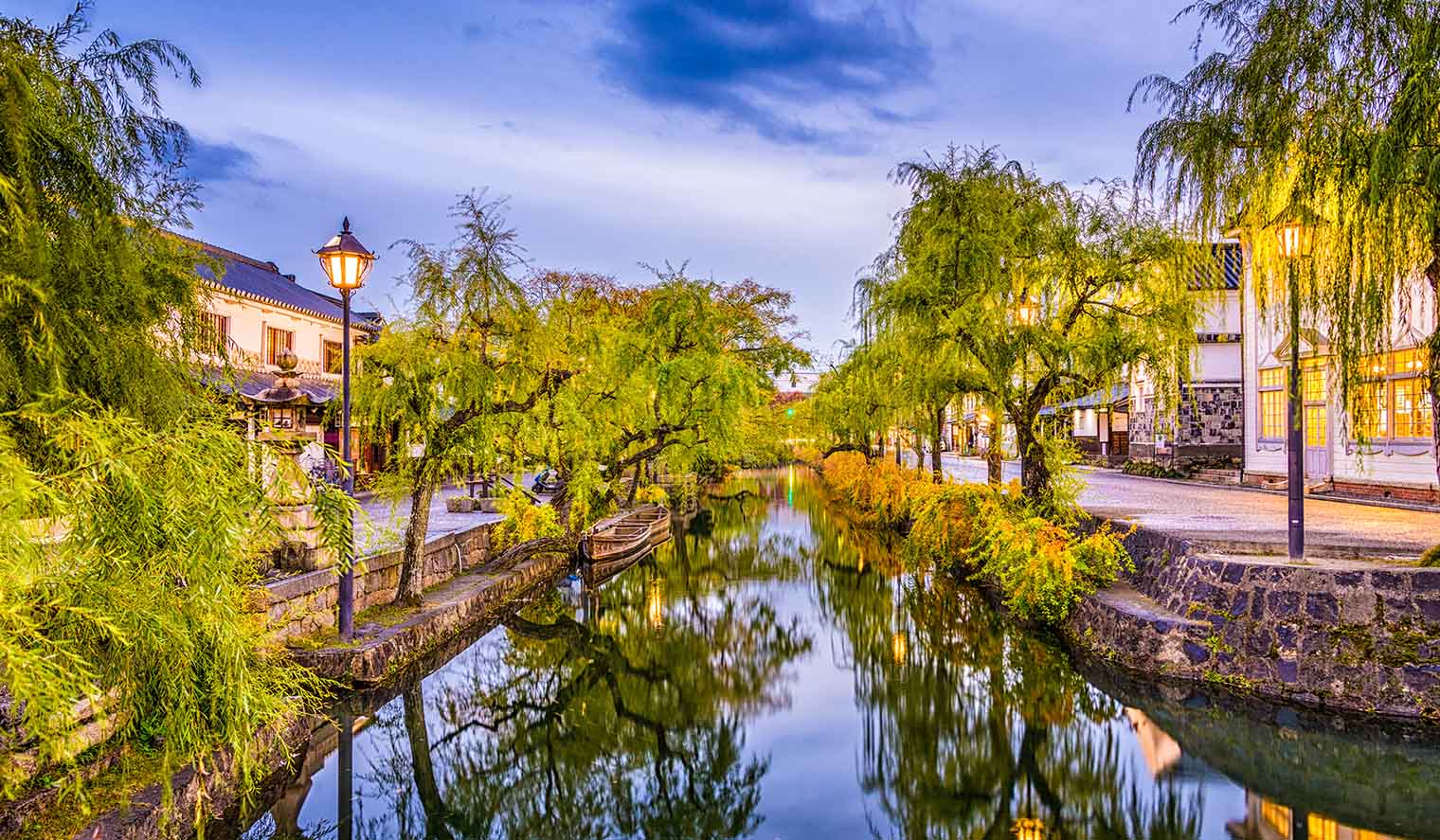 Stadt Kurashiki  in Japan Kultur Hochburg